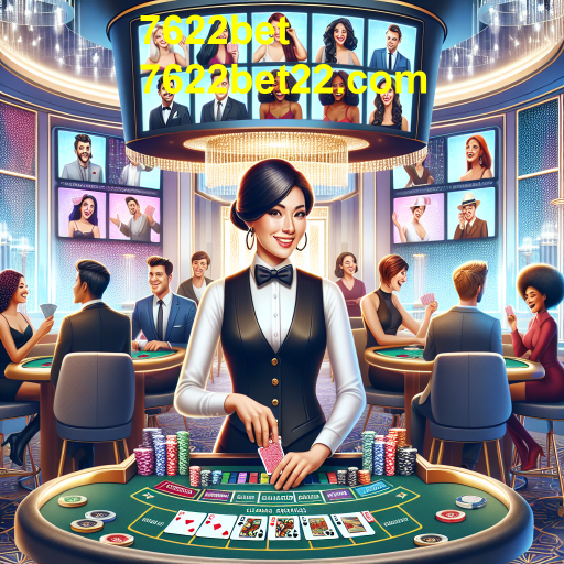 A Emoção dos Cassinos ao Vivo no 7622bet